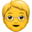 older person on Apple