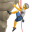 person climbing on Apple