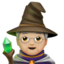 mage: medium-light skin tone on Apple