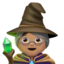 woman mage: medium skin tone on Apple