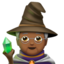 mage: medium-dark skin tone on Apple
