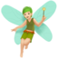 fairy: light skin tone on Apple