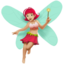 woman fairy: medium-light skin tone on Apple