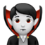 vampire: light skin tone on Apple