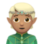 elf: medium skin tone on Apple