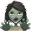 woman zombie on Apple