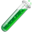 test tube on Apple
