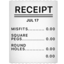 receipt on Apple