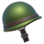 military helmet on Apple