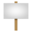 placard on Apple