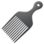 hair pick on Apple