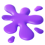 splatter on Apple