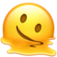 melting face on Apple