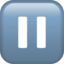 pause button on Apple