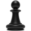 chess pawn on Apple