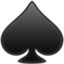 spade suit on Apple