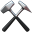 hammer and pick on Apple