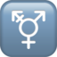 transgender symbol on Apple