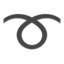 curly loop on Apple