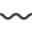 wavy dash on Apple