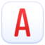 A button (blood type) on Facebook