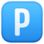 P button on Facebook