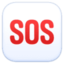 SOS button on Facebook