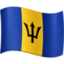 flag: Barbados on Facebook