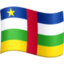 flag: Central African Republic on Facebook