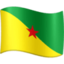 flag: French Guiana on Facebook