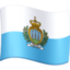 flag: San Marino on Facebook