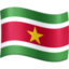 flag: Suriname on Facebook