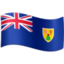 flag: Turks & Caicos Islands on Facebook