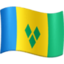 flag: St. Vincent & Grenadines on Facebook