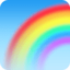 rainbow on Facebook