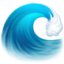 water wave on Facebook