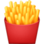 french fries on Facebook