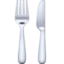 fork and knife on Facebook