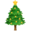Christmas tree on Facebook