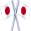 crossed flags on Facebook