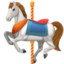 carousel horse on Facebook