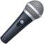microphone on Facebook