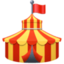 circus tent on Facebook