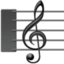 musical score on Facebook