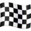 chequered flag on Facebook