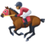 horse racing: medium-dark skin tone on Facebook