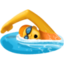 person swimming on Facebook