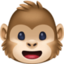 monkey face on Facebook