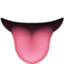 tongue on Facebook