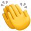 clapping hands on Facebook